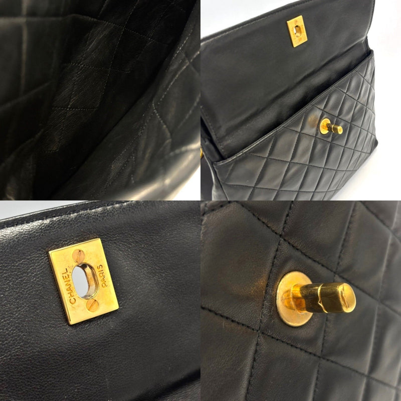 Vintage Front Pocket Shoulder Bag