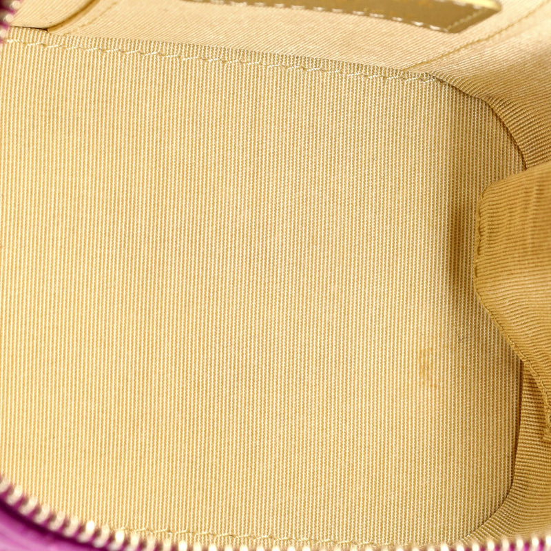 Pearl Crush Vanity Case With Chain