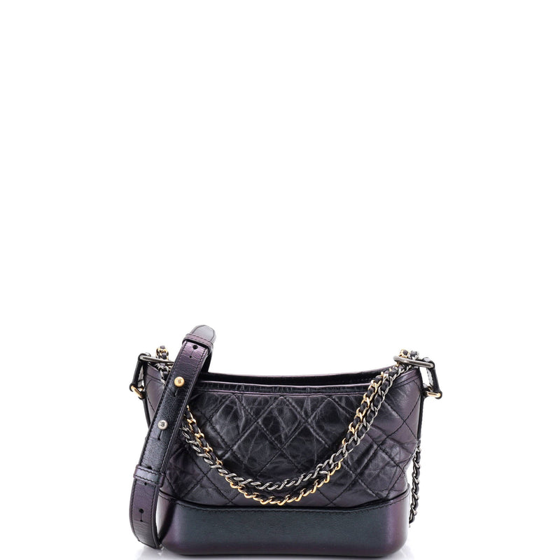 Gabrielle Hobo Quilted Iridescent