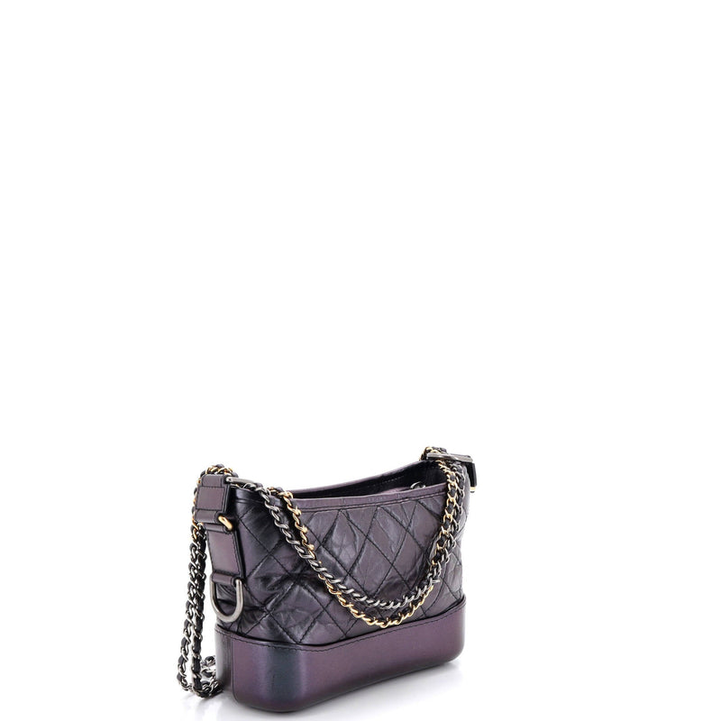 Gabrielle Hobo Quilted Iridescent