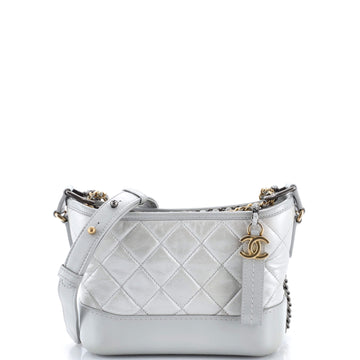 Gabrielle Hobo Quilted Aged Calfskin