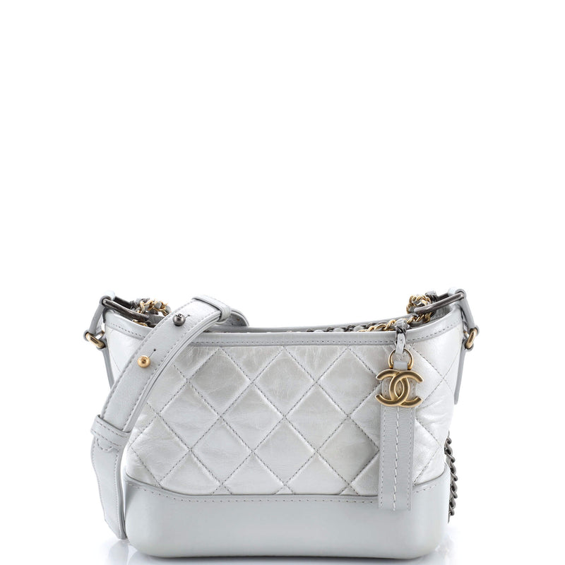 Gabrielle Hobo Quilted Aged Calfskin