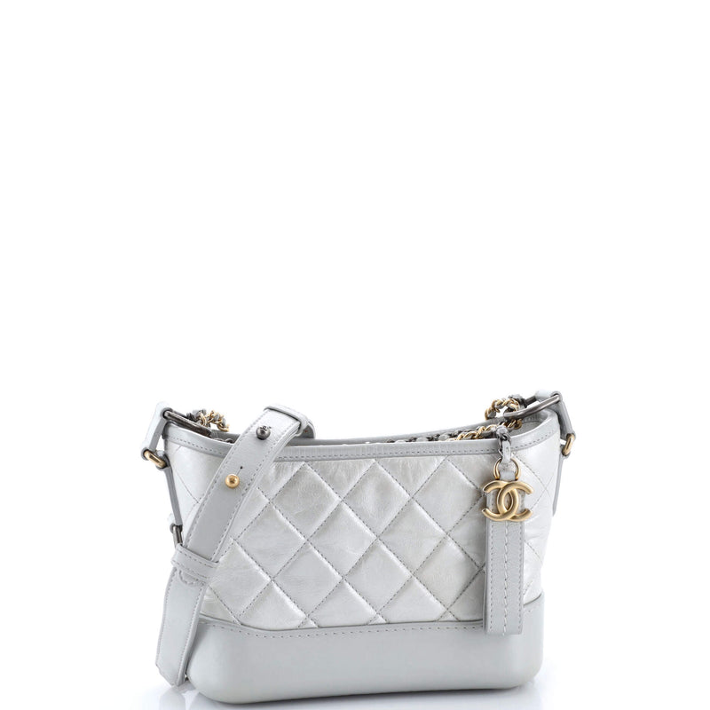 Gabrielle Hobo Quilted Aged Calfskin