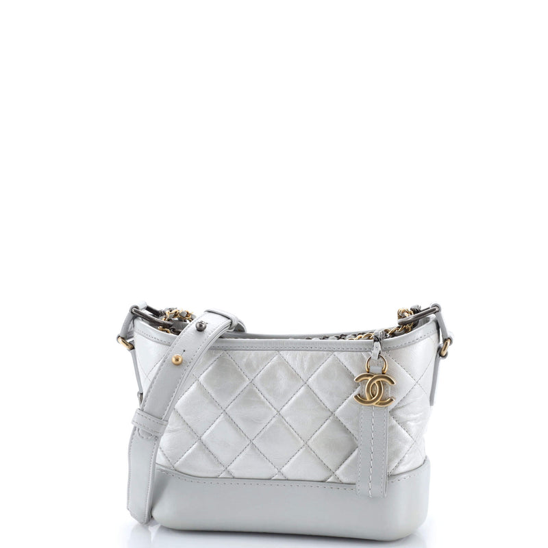 Gabrielle Hobo Quilted Aged Calfskin