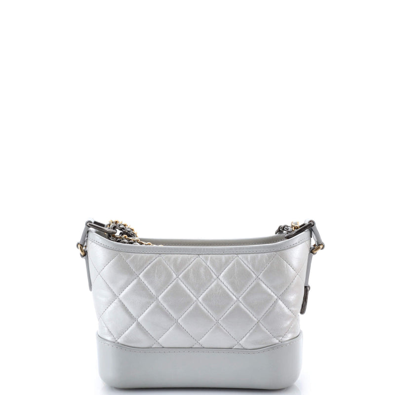 Gabrielle Hobo Quilted Aged Calfskin