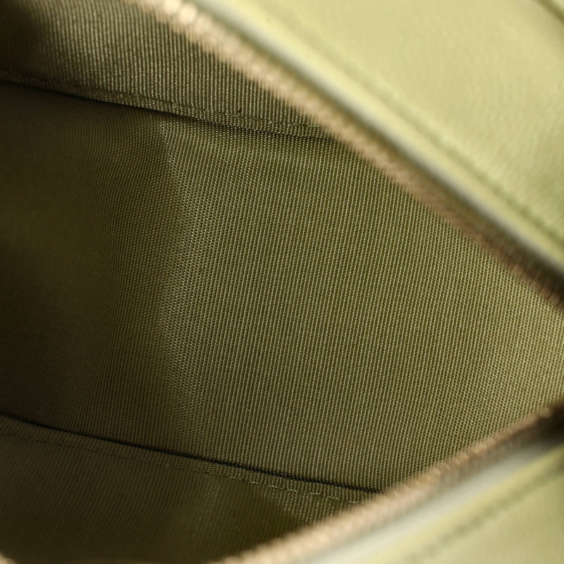 French New Wave Round Clutch With Chain