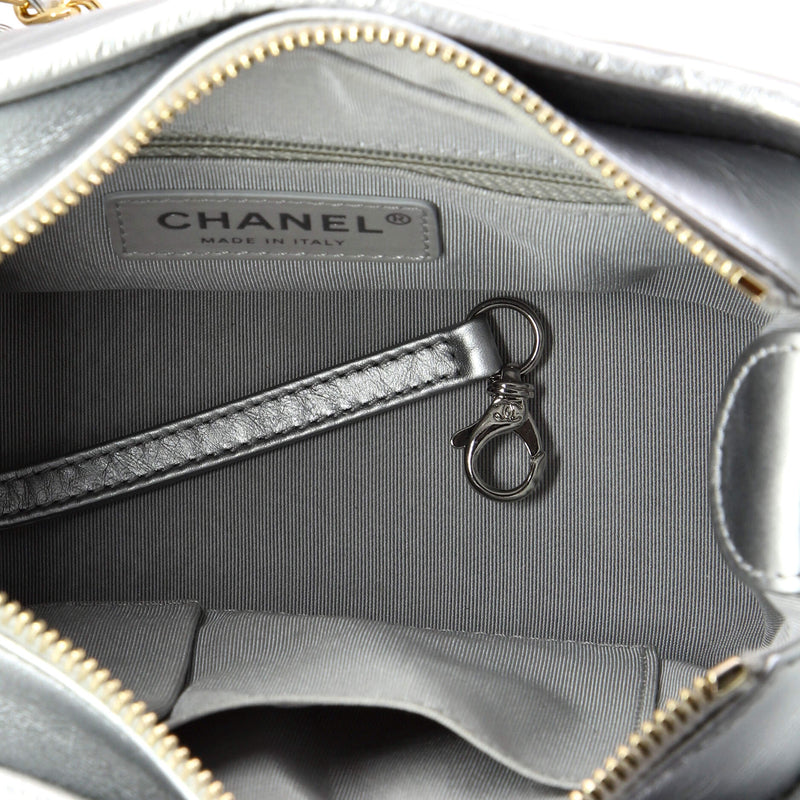 Gabrielle Hobo Quilted Metallic Aged