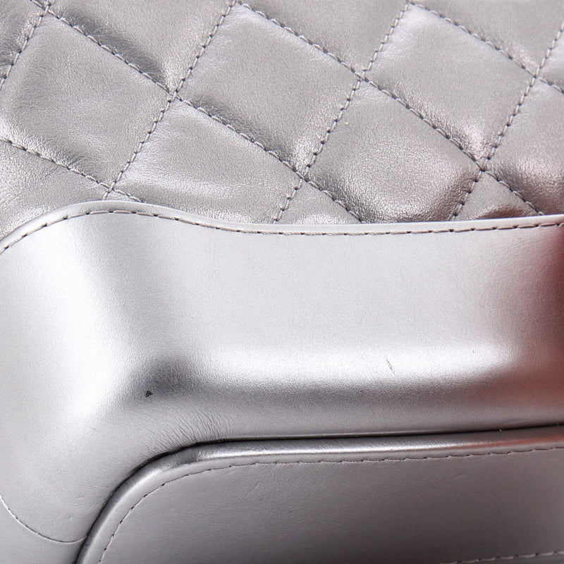 Gabrielle Hobo Quilted Metallic Aged