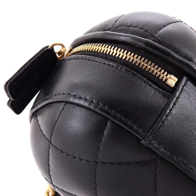 Cc Bubble Top Handle Vanity Case With