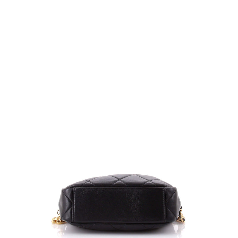 Pearl Cc Medallion Camera Bag Quilted