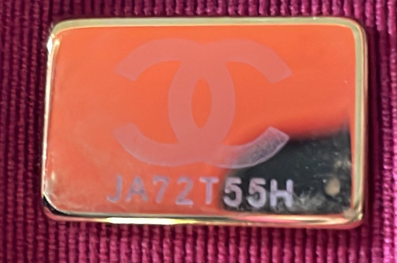 Pearl Cc Medallion Camera Bag Quilted