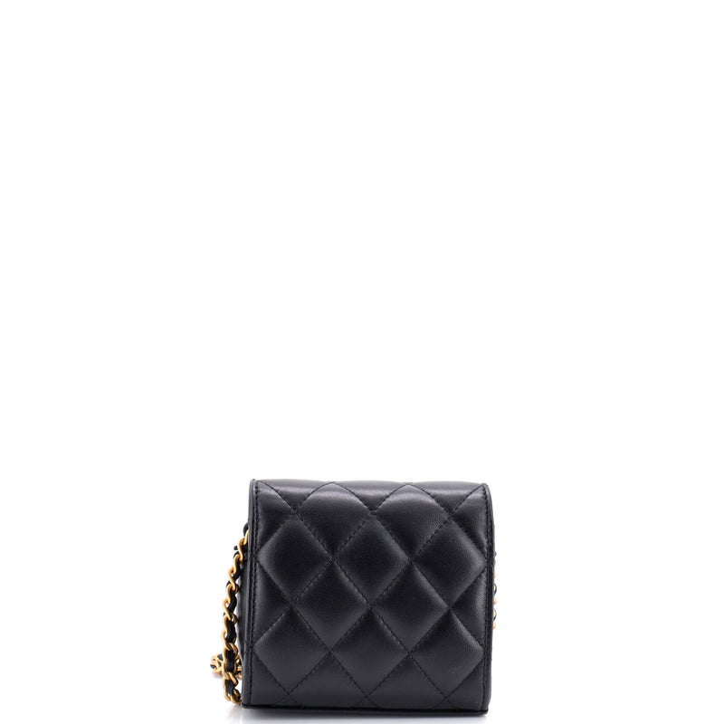 Coco Love Cc Heart Clutch With Chain