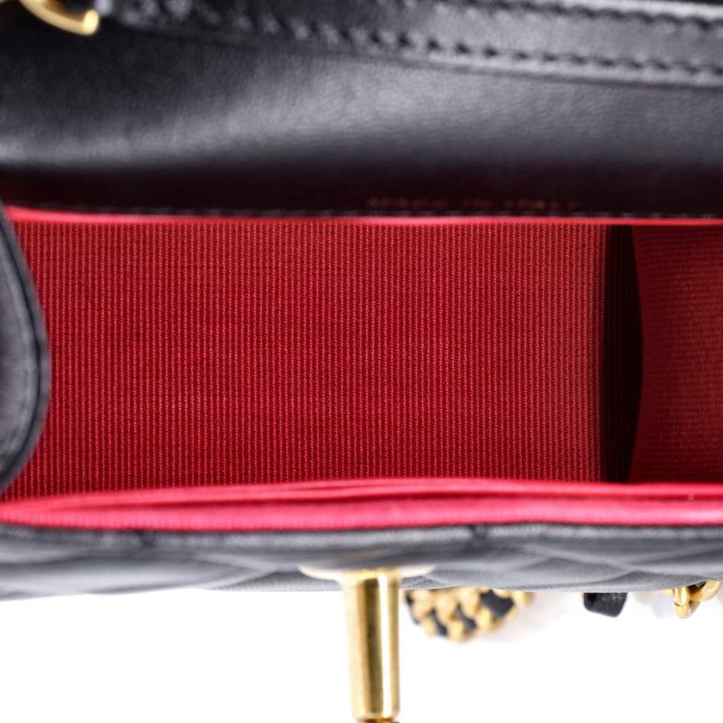 Coco Love Cc Heart Clutch With Chain