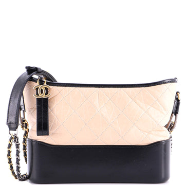 Gabrielle Hobo Quilted Aged Calfskin