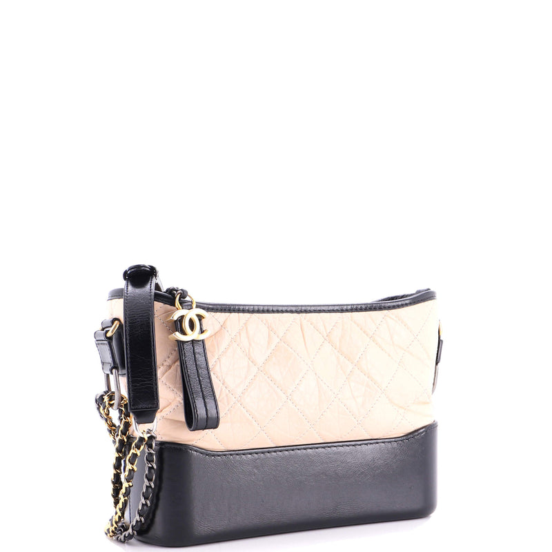 Gabrielle Hobo Quilted Aged Calfskin