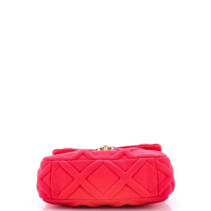 19 Flap Bag Quilted Jersey Medium