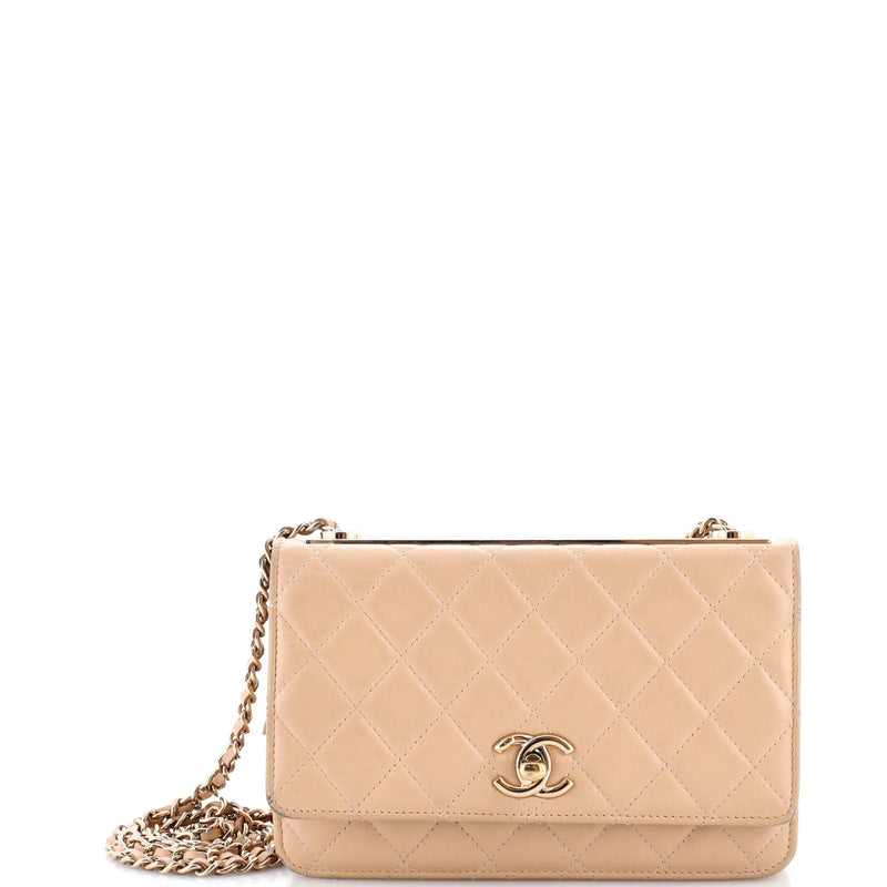 Trendy Cc Wallet On Chain Nm Quilted