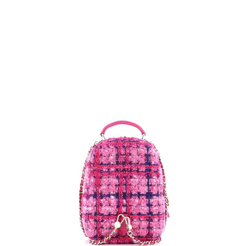 Classic Cc Chain Pocket Backpack Quilted