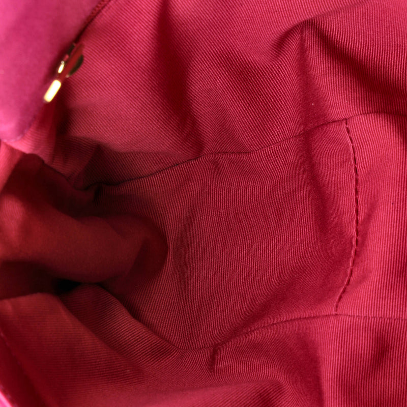 19 Flap Bag Quilted Canvas Medium