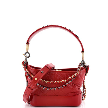 Gabrielle Hobo With Logo Handle Quilted