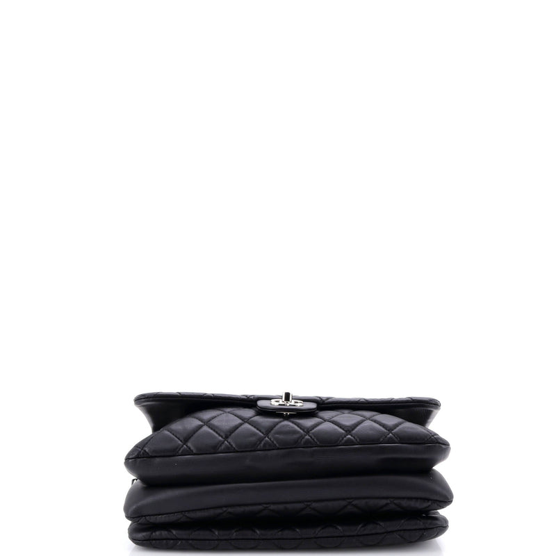 3 Flap Bag Nm Quilted Lambskin Jumbo