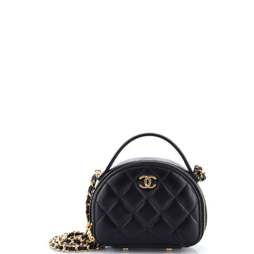 Chic Riviera Vanity Case With Chain