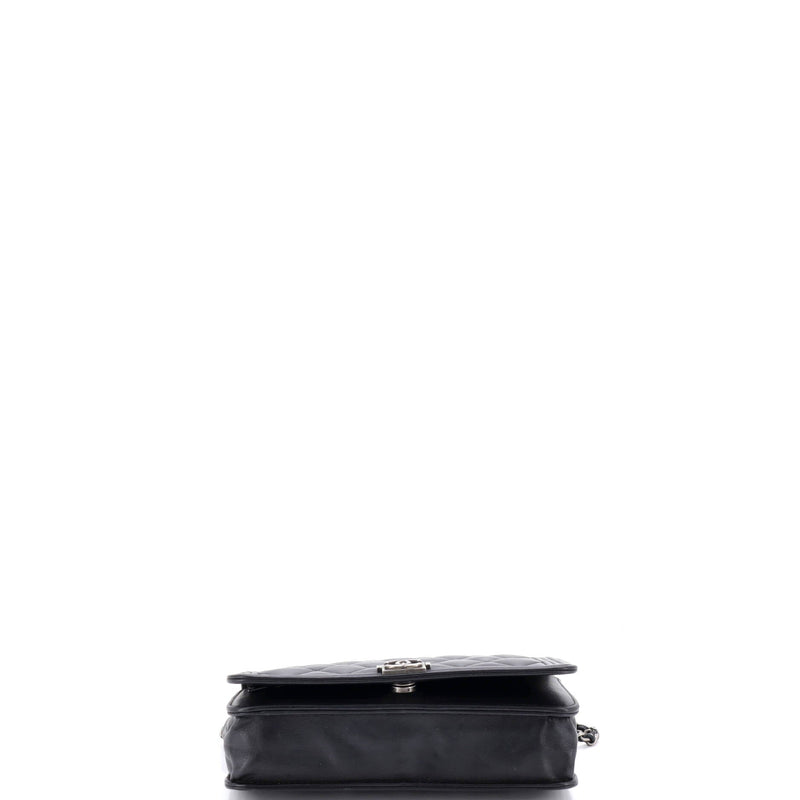 Boy Wallet On Chain Quilted Lambskin