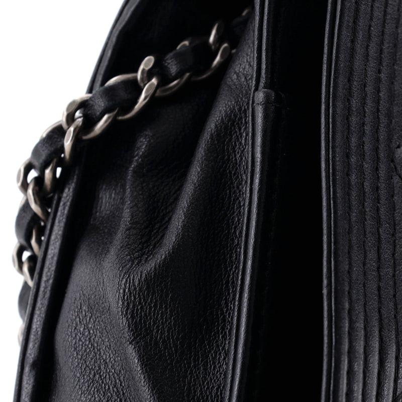 Boy Wallet On Chain Quilted Lambskin