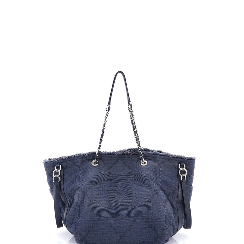 Double Face Deauville Tote Fringe