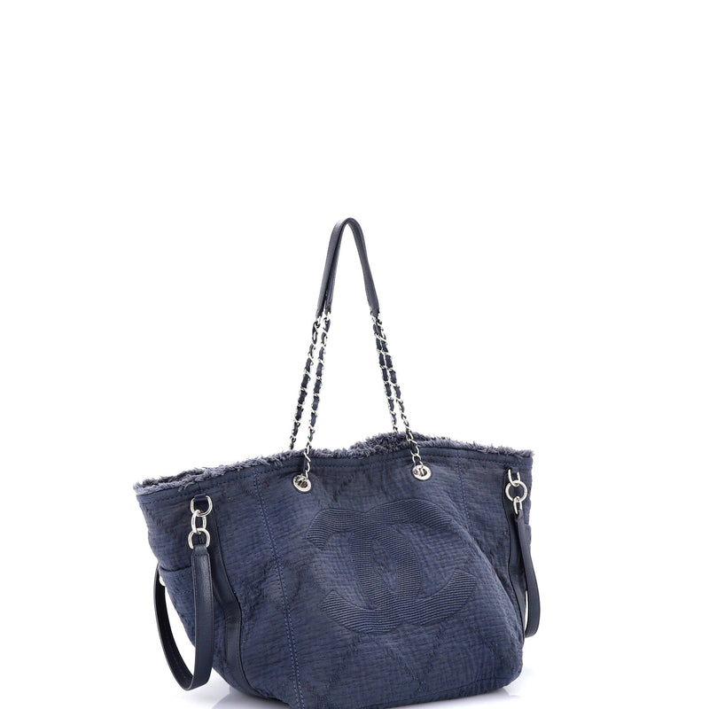 Double Face Deauville Tote Fringe