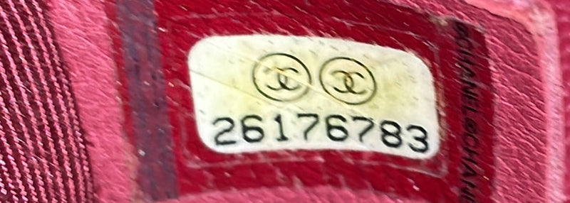 Boy Flap Bag Quilted Caviar Old Medium