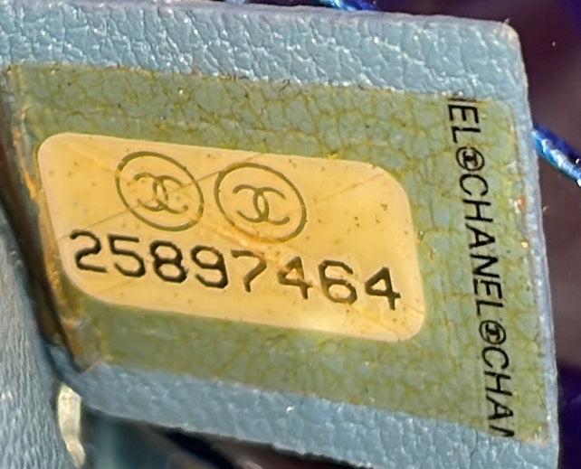 Coco Splash Flap Bag Quilted Pvc With