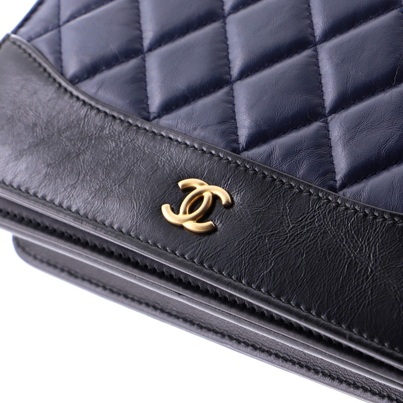 Gabrielle Wallet On Chain Quilted Aged