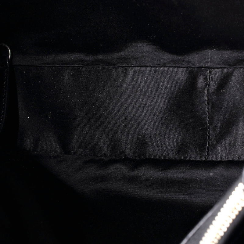 Grand Shopping Tote Quilted Caviar