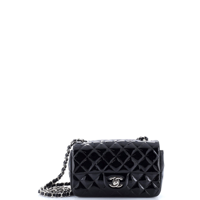Classic Single Flap Bag Quilted Patent