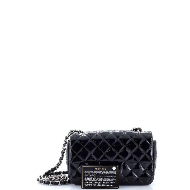 Classic Single Flap Bag Quilted Patent