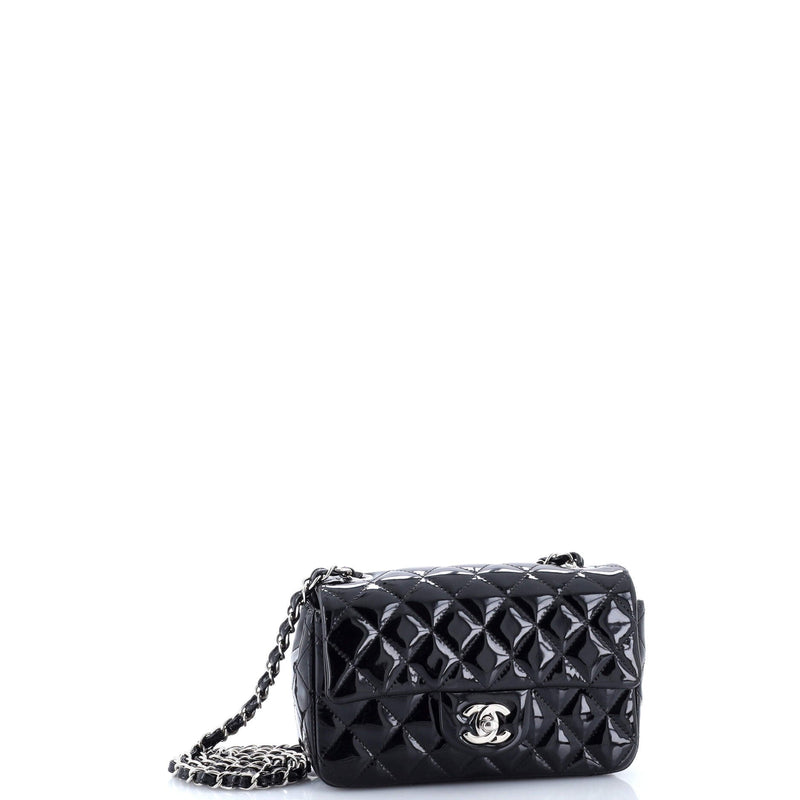 Classic Single Flap Bag Quilted Patent