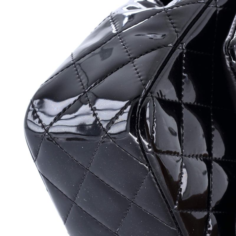 Classic Single Flap Bag Quilted Patent