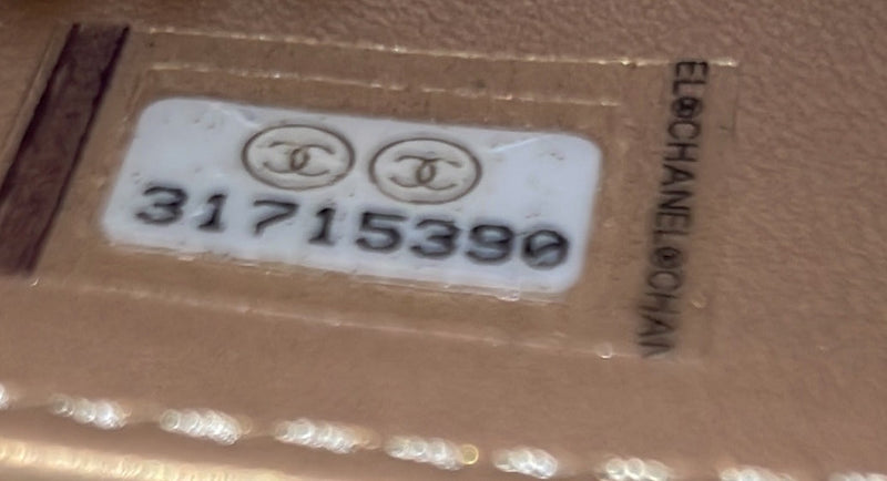 Golden Plate Zip Around Vanity Case With