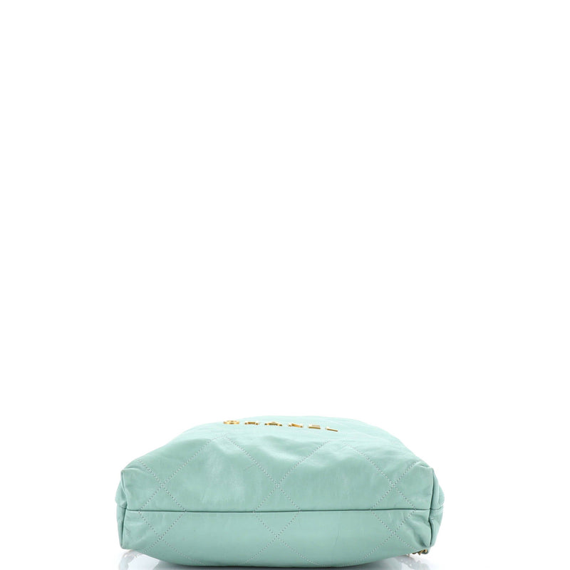 22 Chain Backpack Quilted Calfskin