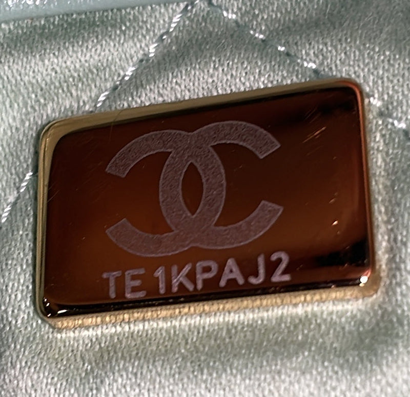 22 Chain Backpack Quilted Calfskin