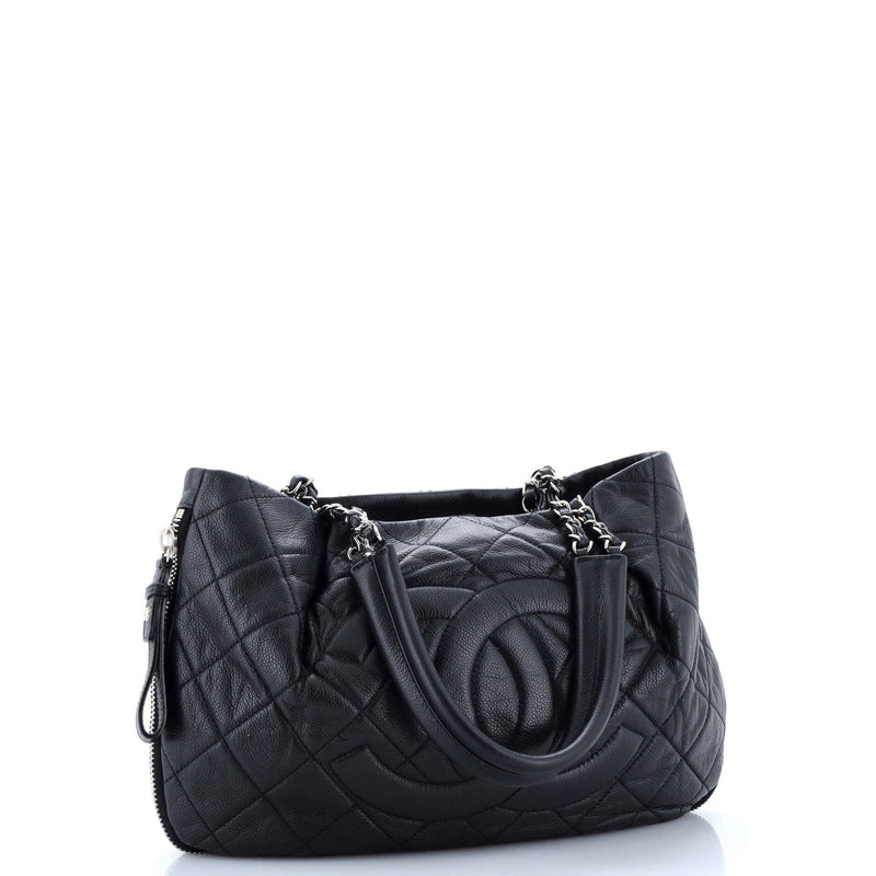 Timeless Cc Expandable Tote Quilted
