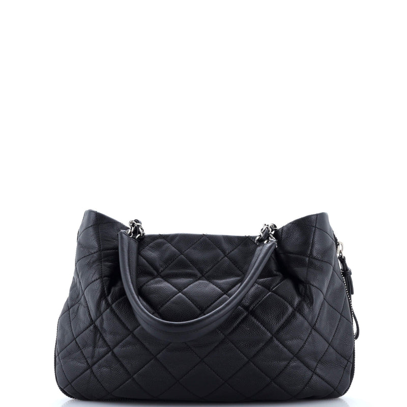 Timeless Cc Expandable Tote Quilted