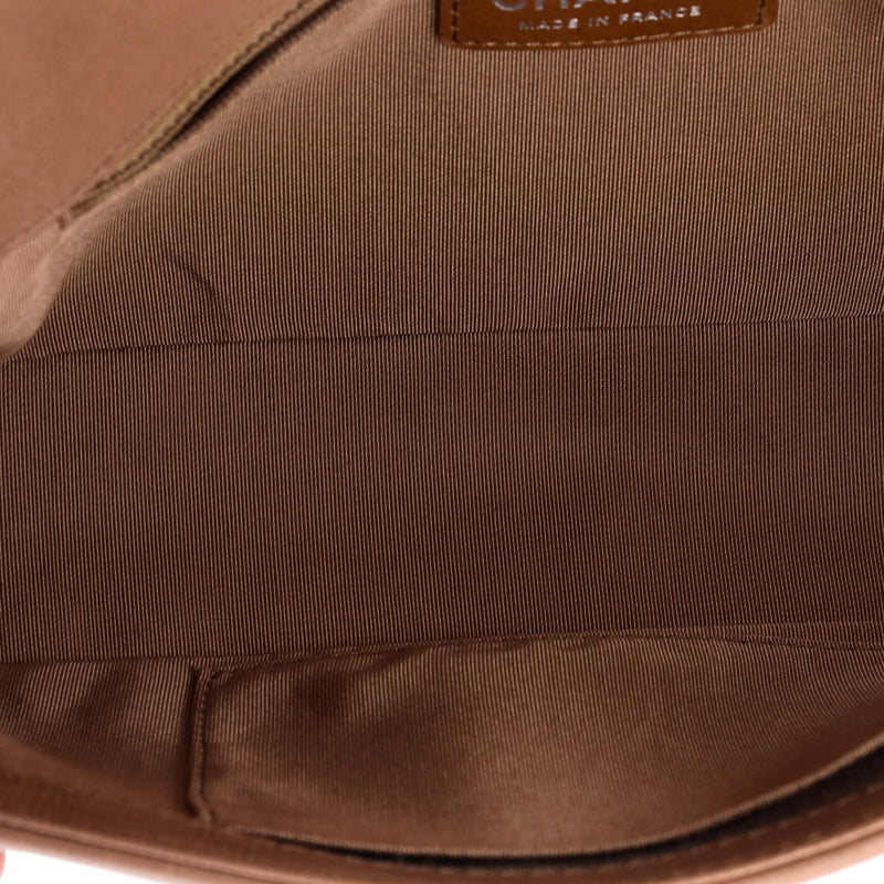 Chain Handle Boy Flap Bag Quilted