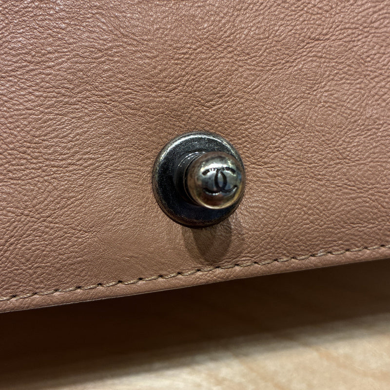 Chain Handle Boy Flap Bag Quilted