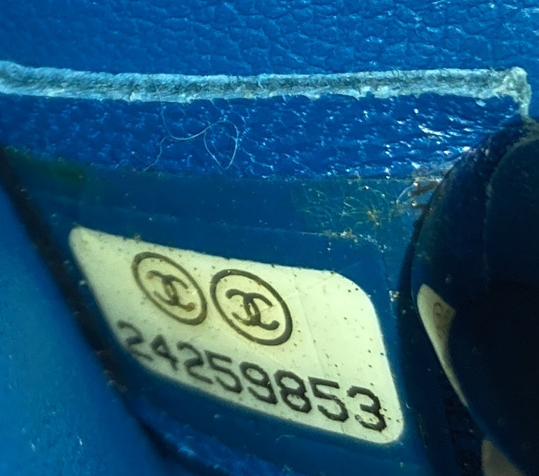 Boy Flap Bag Woven Pvc With Lambskin Old