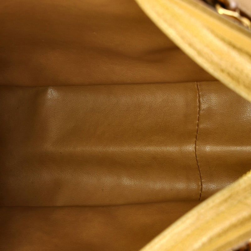 Vintage Metal Cc Shoulder Bag Caviar