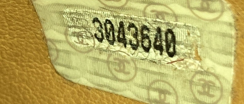 Vintage Metal Cc Shoulder Bag Caviar