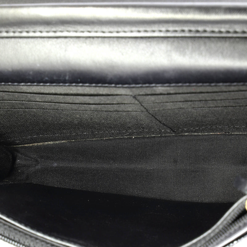 Pearl Charm Wallet On Chain Quilted