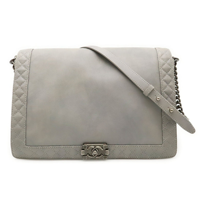 Reverso Boy Flap Bag Calfskin Large